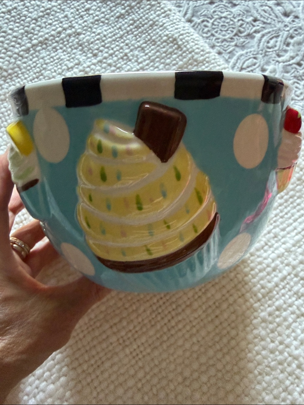 Mud Pie Cupcake Baking Bowl